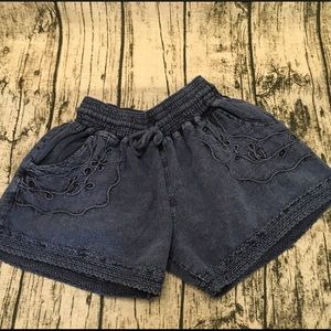 Soft Chambray Shorts